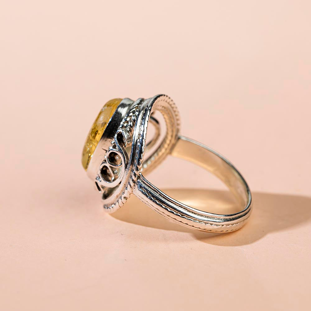 Amber ring