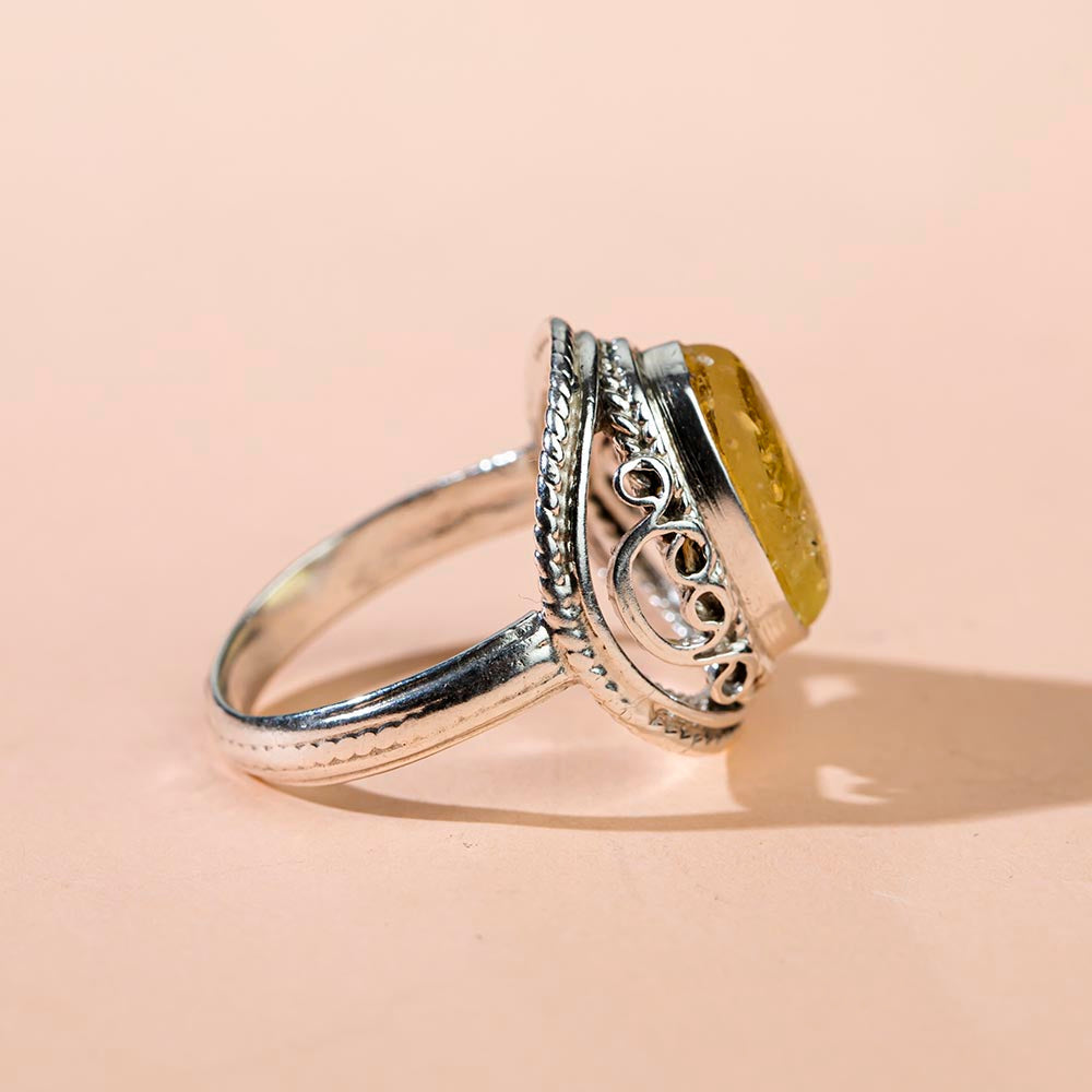Amber ring