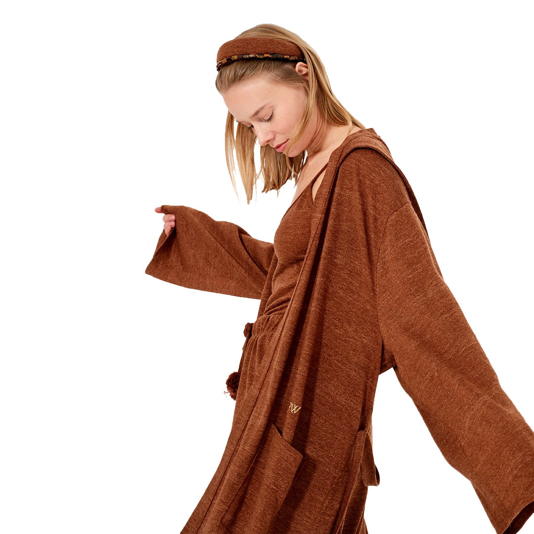 Votan Kimono - Brown