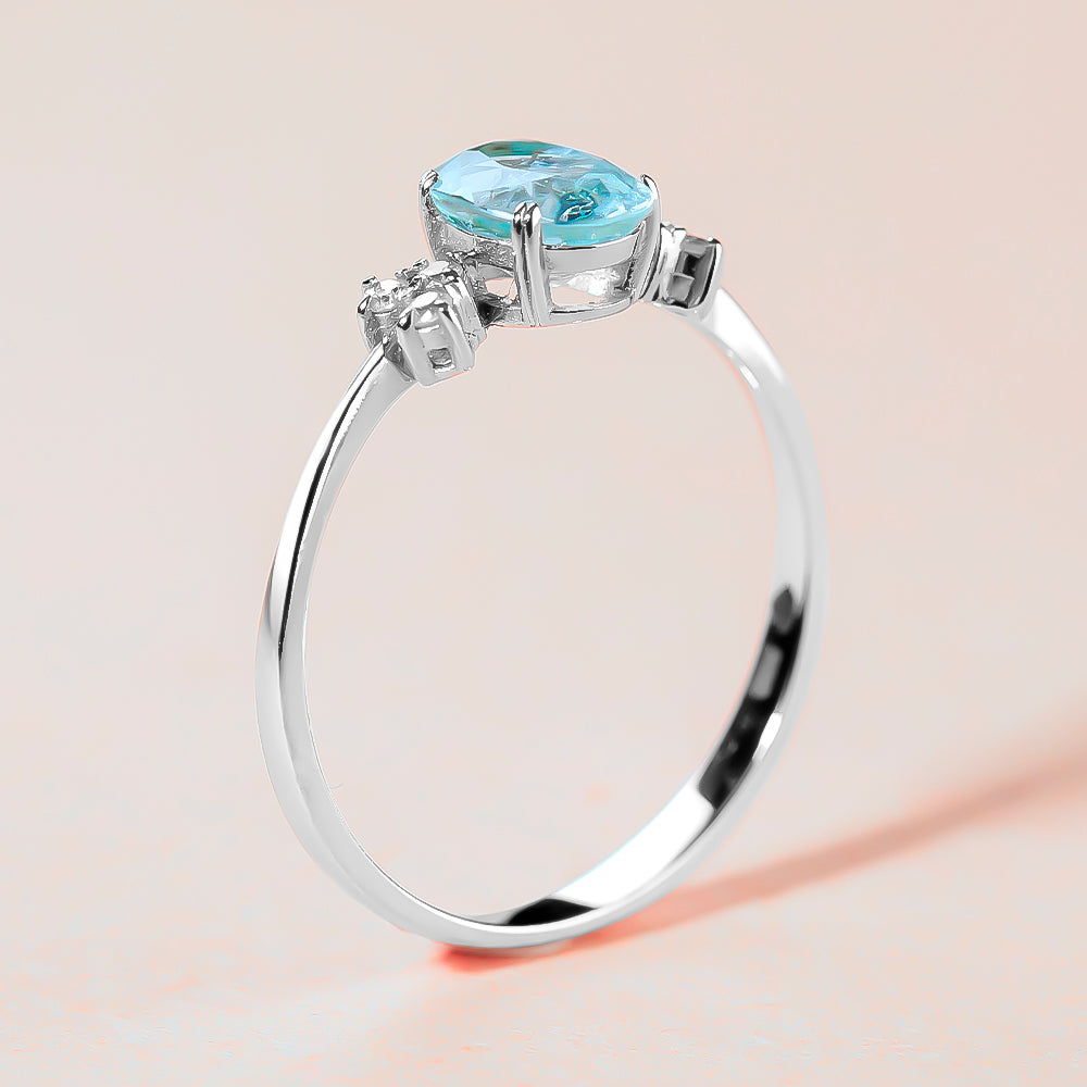 Aquamarin ring