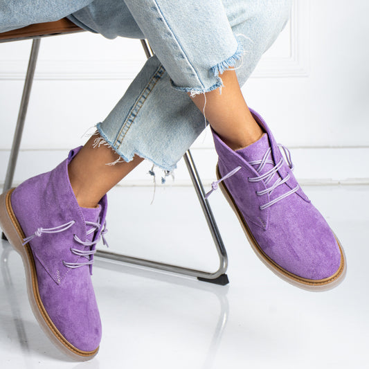Lilac Hush Puppies Women's Boots