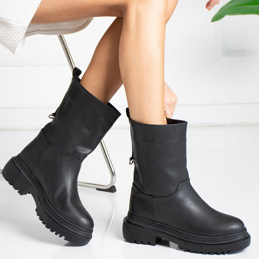 Black Luvia Short Boots