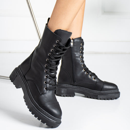 Black Women's Short Boots