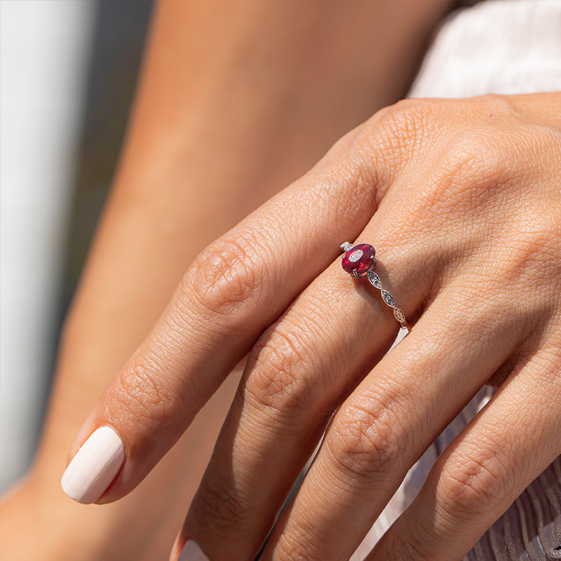 14K ruby Ring