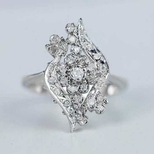 Road Diamond Ring