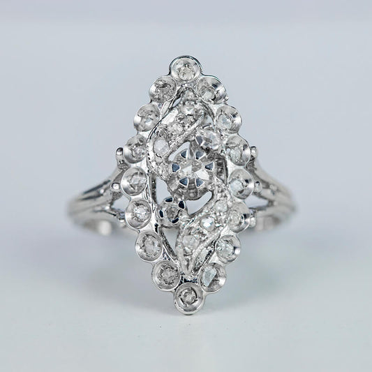 Road Diamond Ring