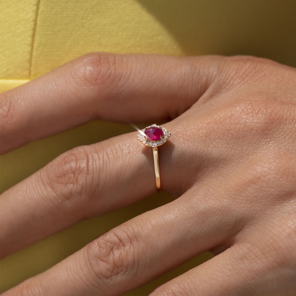 14K ruby Ring