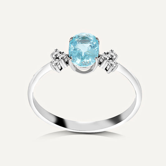 Aquamarin ring