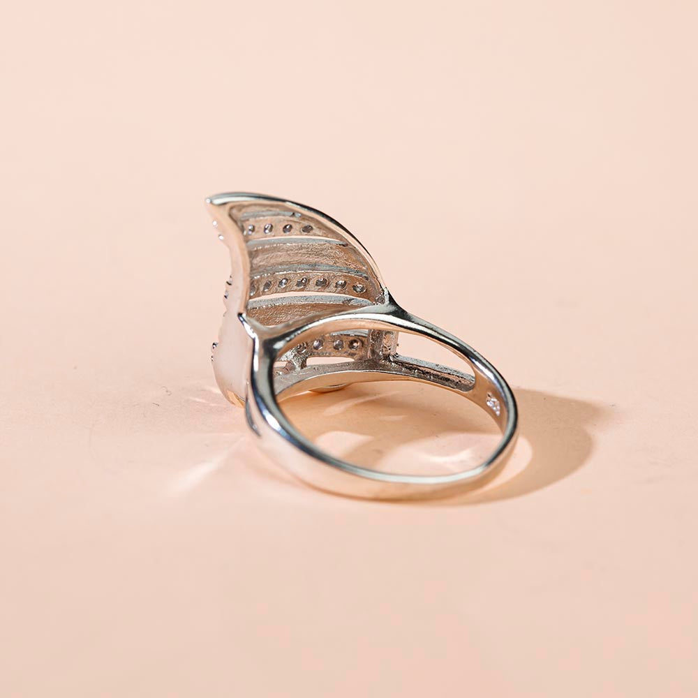 925 Carat Heart Ring