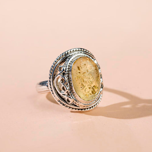 Amber ring