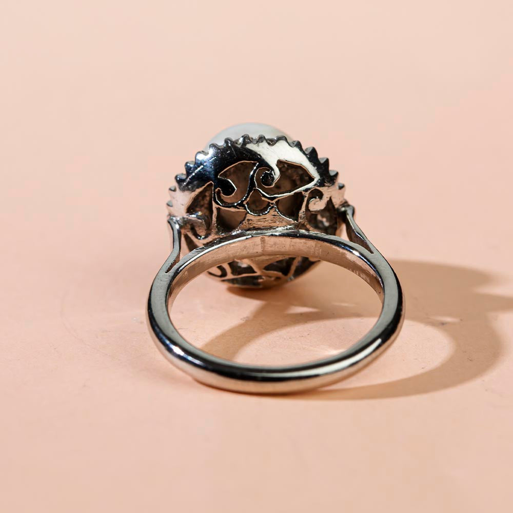 925 Carat Pearl Ring