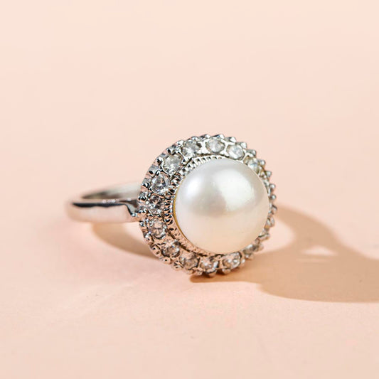 925 Carat Pearl Ring