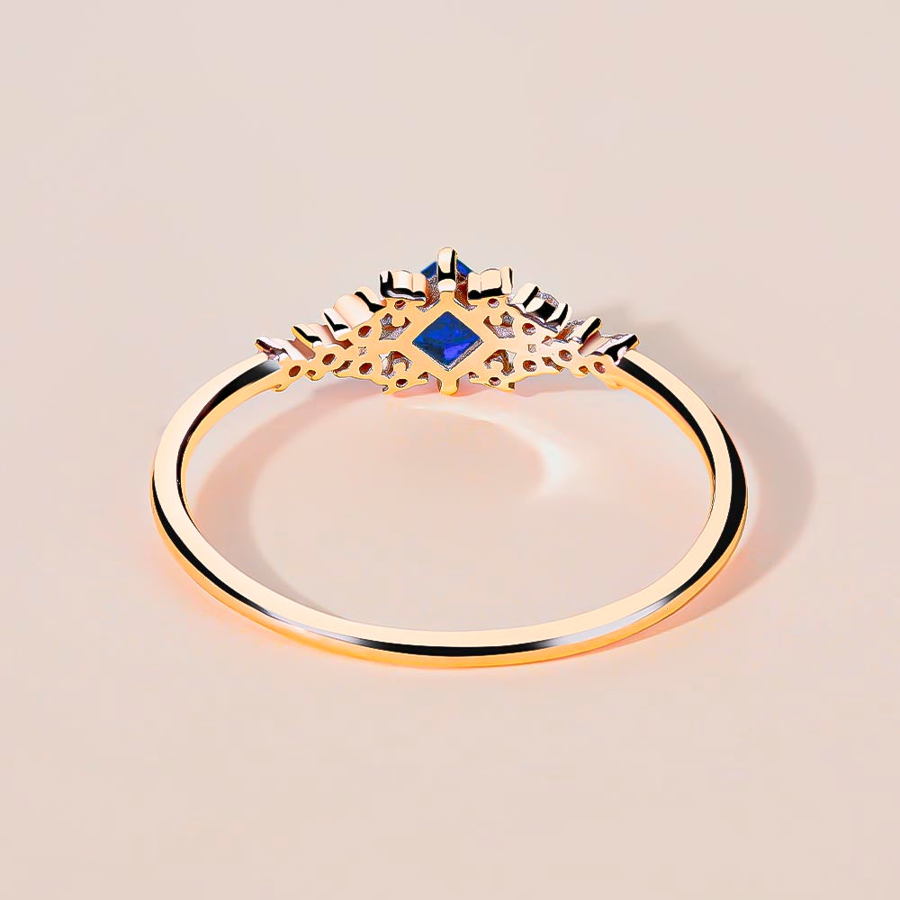 Sapphire Stone 14k Ring